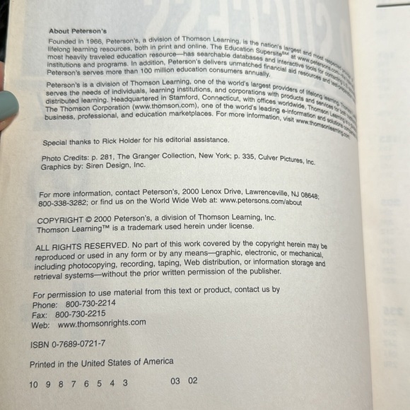 AP Success US History 2002 Study Book - Picture 4 of 4